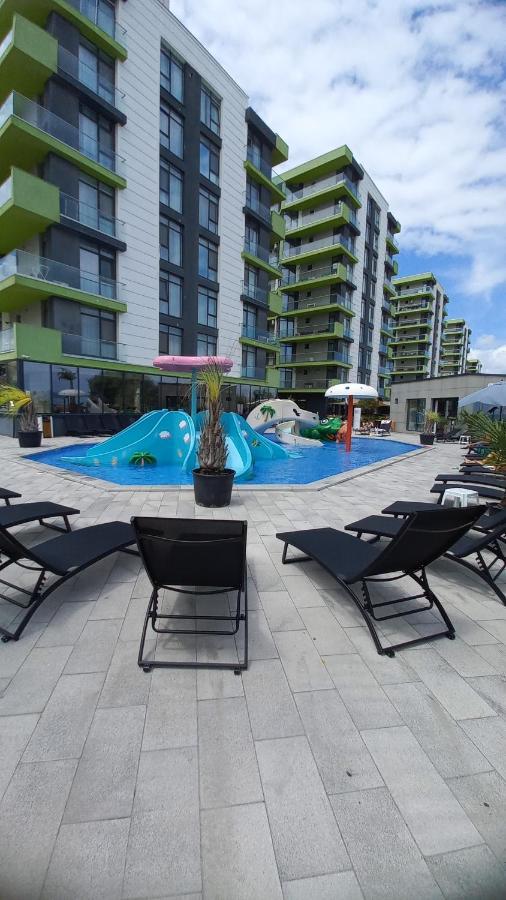 Apartament Melissa Beach Resort Pool & Spa Mamaia-Nord Năvodari Екстериор снимка