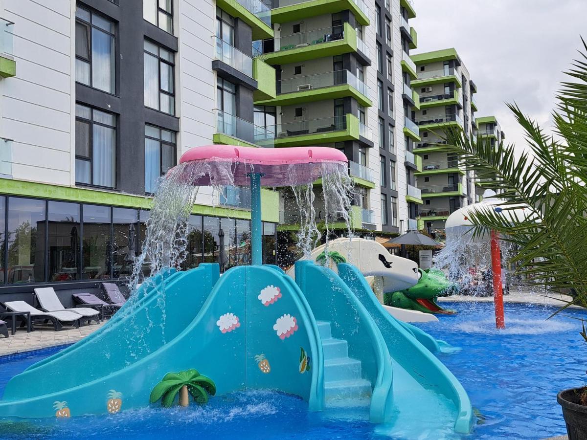 Apartament Melissa Beach Resort Pool & Spa Mamaia-Nord Năvodari Екстериор снимка