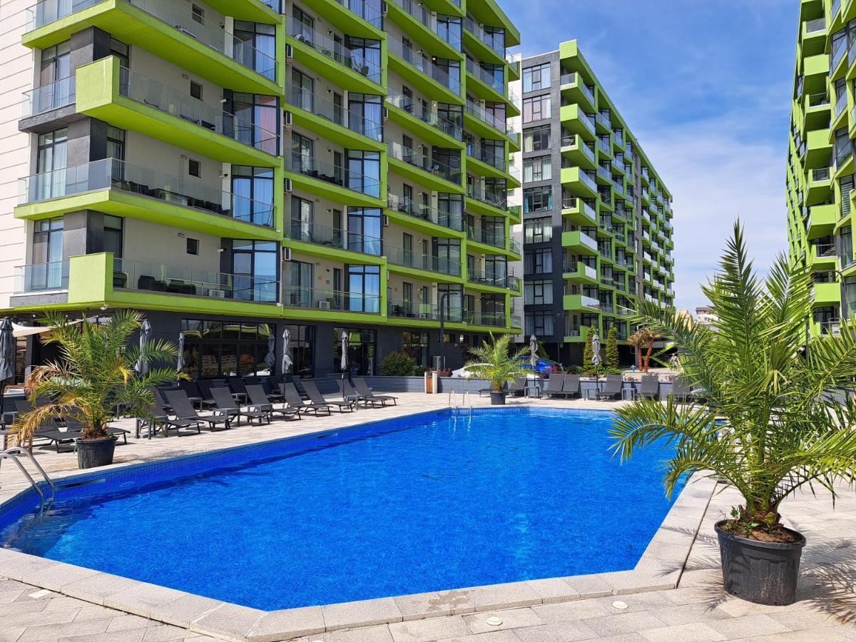 Apartament Melissa Beach Resort Pool & Spa Mamaia-Nord Năvodari Екстериор снимка
