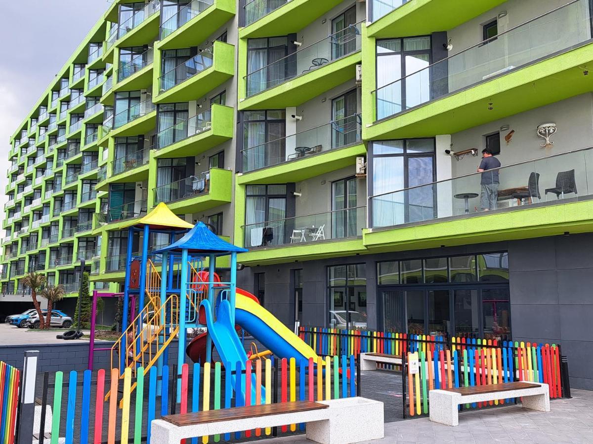 Apartament Melissa Beach Resort Pool & Spa Mamaia-Nord Năvodari Екстериор снимка