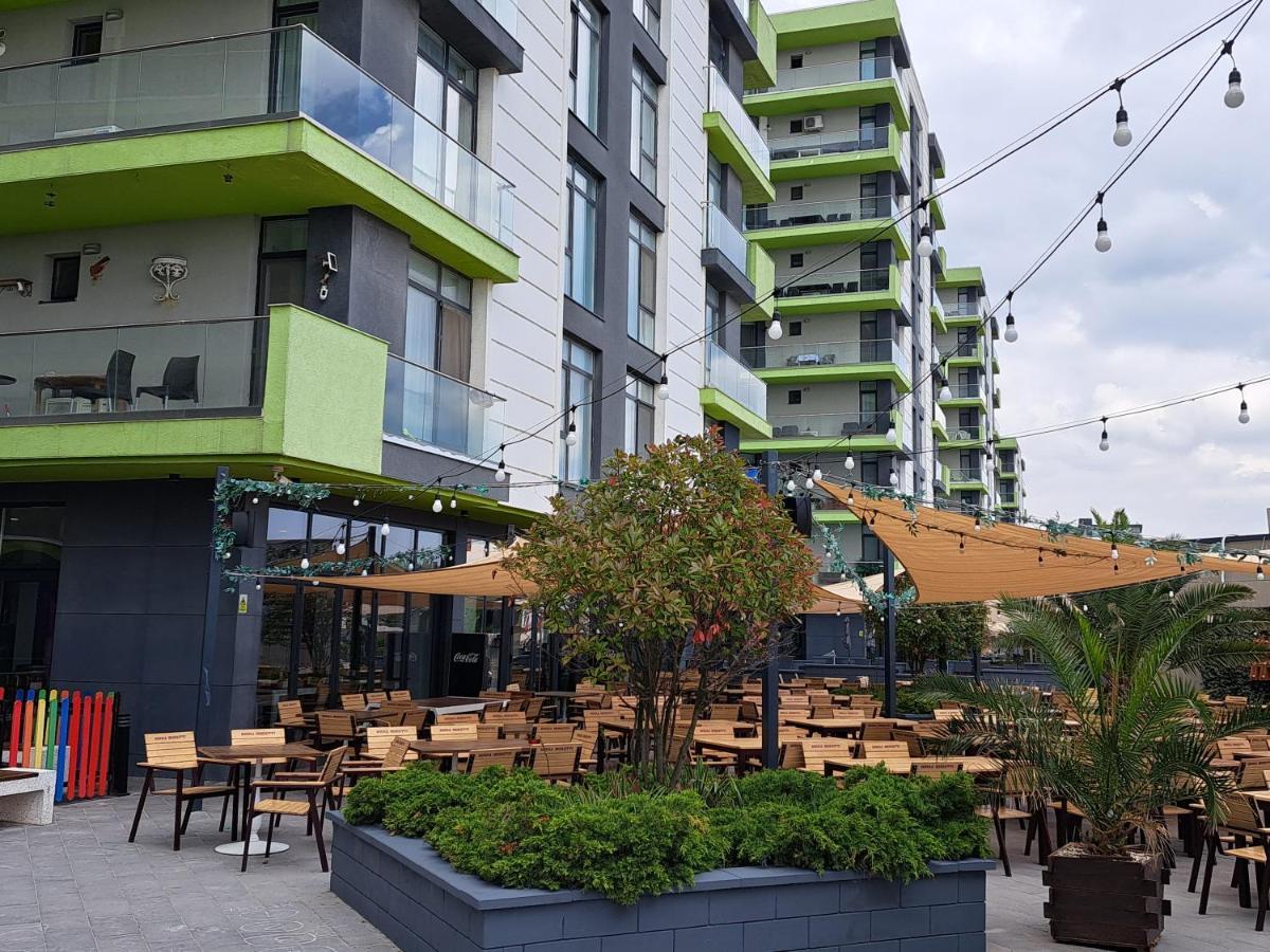 Apartament Melissa Beach Resort Pool & Spa Mamaia-Nord Năvodari Екстериор снимка