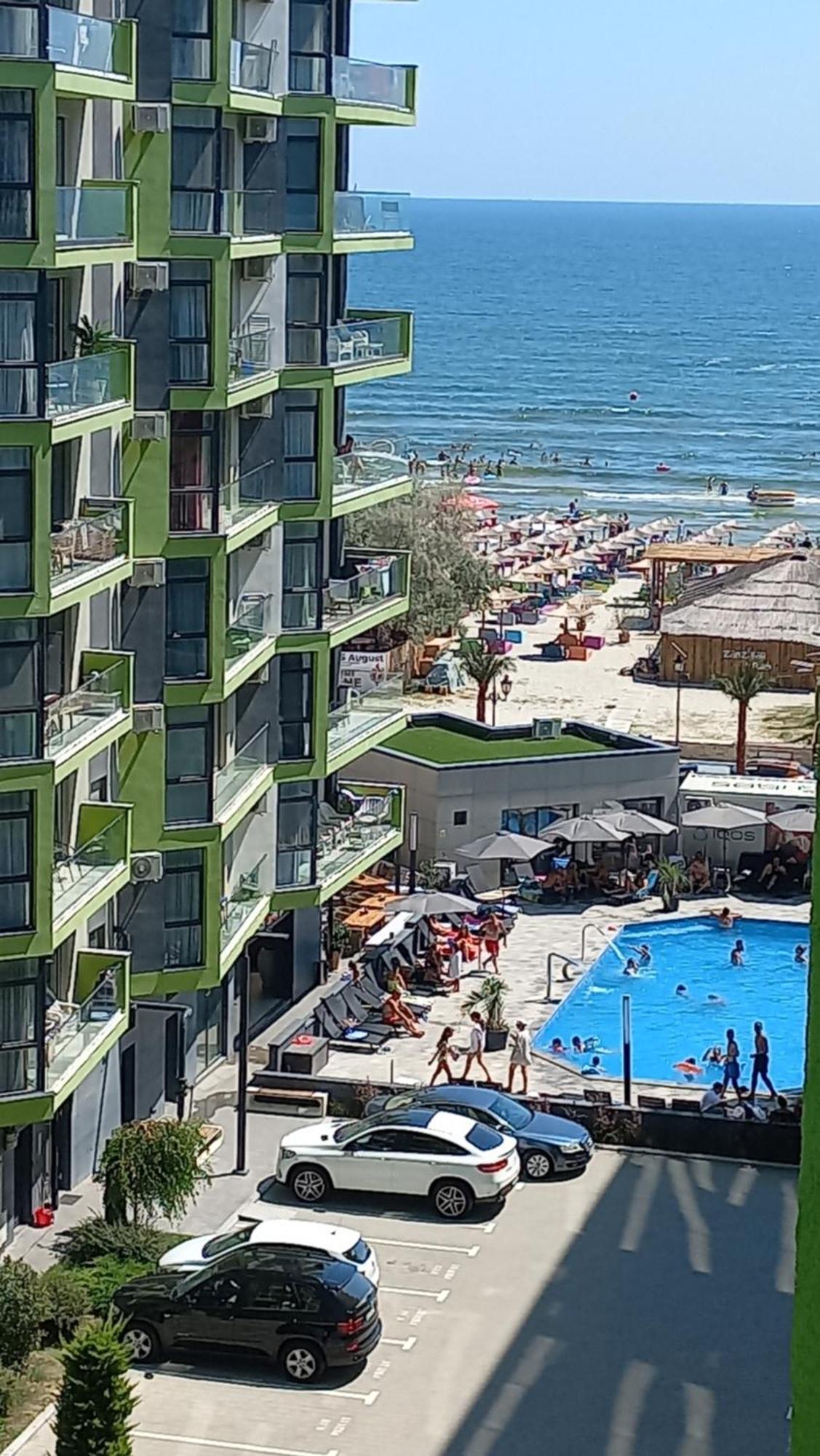 Apartament Melissa Beach Resort Pool & Spa Mamaia-Nord Năvodari Екстериор снимка
