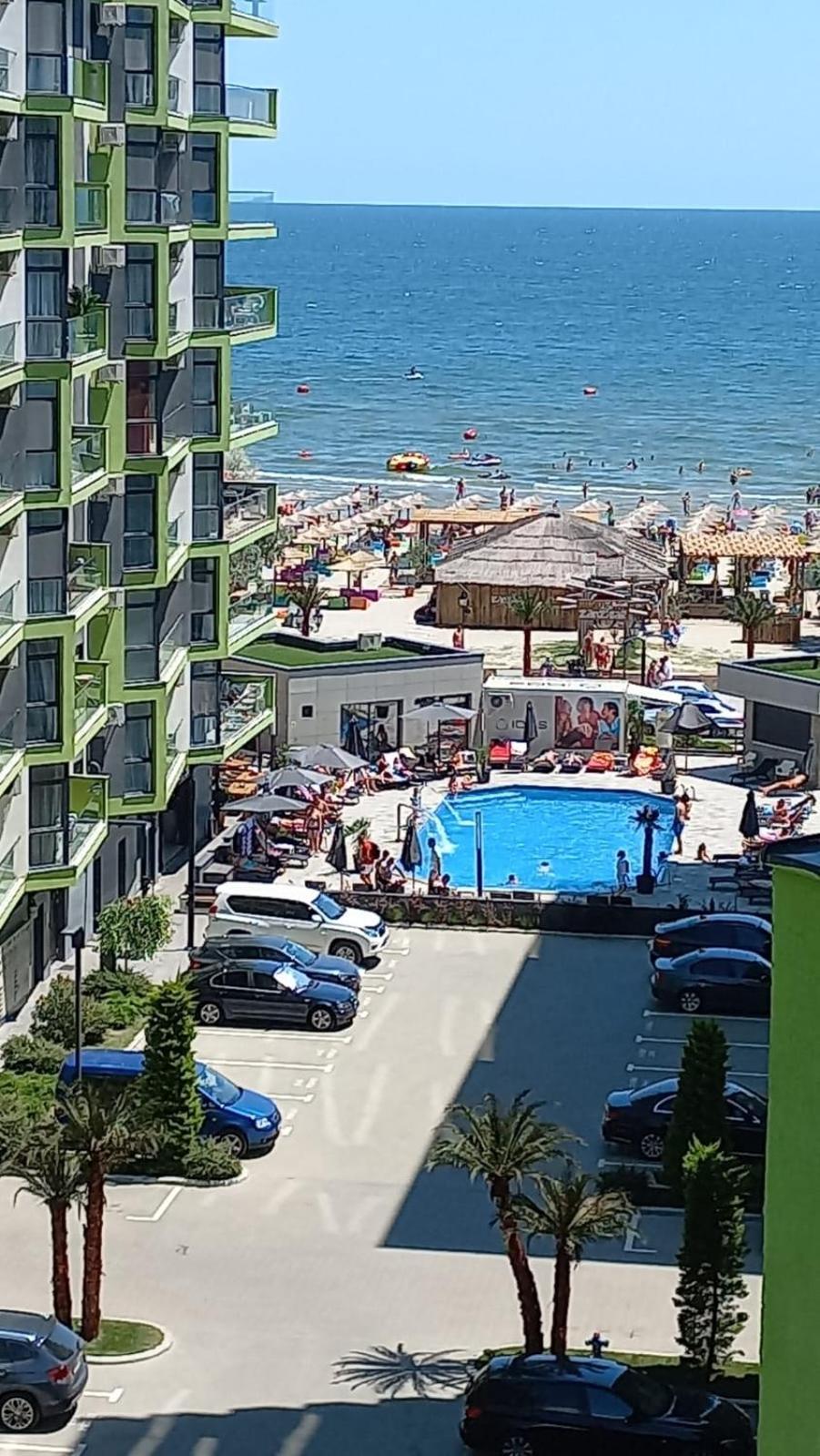 Apartament Melissa Beach Resort Pool & Spa Mamaia-Nord Năvodari Екстериор снимка