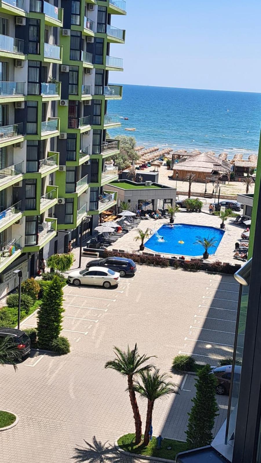 Apartament Melissa Beach Resort Pool & Spa Mamaia-Nord Năvodari Екстериор снимка
